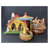 (3) Swiss Music Boxes