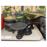 Brass Scale with Fire Starter