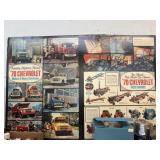 General Motors Cardboard Truck Advertisement