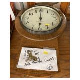 Seth Thomas Oak Cased Wall Clock