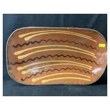 Foltz Redware Platter