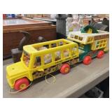 (2) Vintage Fisher Price Pull Toys