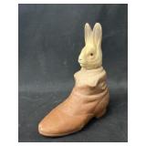 Vintage Rabbit Form Candy Container