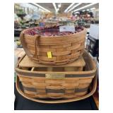 (2) Longaberger Baskets