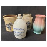 (4) Pieces of Pfaltzgraff Miniature Pottery