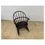 Youth Size Mahogany Rocking Chair