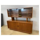 Mid Century Sideboard w/ Upper Cabinet