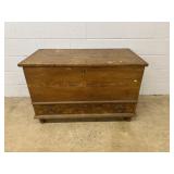 Pennsyl. Grain Painted Antique Blanket Chest