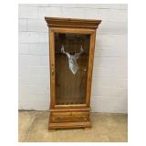 Oak 6-gun Gun Cabinet
