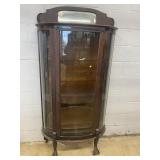 Antique Oak China Cabinet