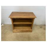 Modern Oak TV Stand w/ Adjustable Stand.