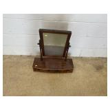 Antique Shaving Mirror w/ 3 Drawers