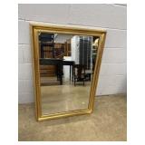 Modern Gilt Framed Mirror