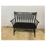 Hitchcock Style Bent Arrowback Settee