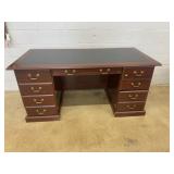 Modern Double Pedestal Desk