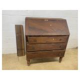 Antique Empire Slant Lid Desk