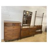 3 Pc. Mid Century Bedroom Suite
