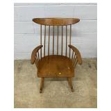 Mid Century Style Spindle Back Rocking Chair