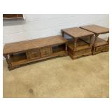 3 Pc. Coffee Table and End Set