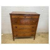 Cherry Transitional Antique Chest of Drawers