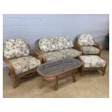 5 PC. Ratan Florida Room Set