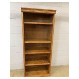 Modern Oak Bookshelf