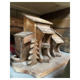 Folk Art Crafted Birdhouse