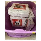 Storage Tote/Lid, Food Trivia Games