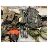 Military and Hunting Clothing, Accessories
