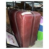 Vintage Leather Suitcase