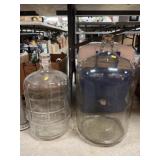 (2) Glass Water Bottles