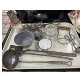 Vintage Kitchen Utensils and Cookie Cutters