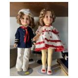 (4) Vintage Ideal Toy Shirley Temple Dolls