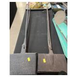 (2) Primitive Wrought Iron Waffle Irons