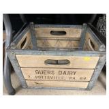 Wooden Milk Crate