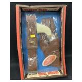 Hubley Golden Trail Cap Gun Set