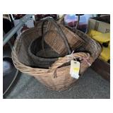 Laundry Basket, Wicker Woven Baskets