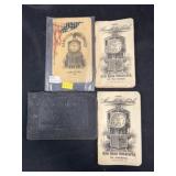 (3) Hamilton Watch Advertising Notepads