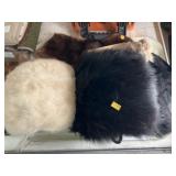 Fur Muffs with Collars