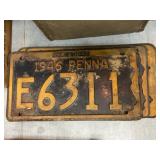 (4) PA License Plates
