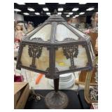 Slag Glass Table Light