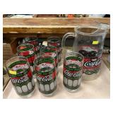 Coca-Cola Water Pitcher Set