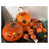 Halloween Decor with Candy Container