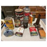 Oil, Spice and Powder Tins