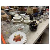 Chinaware, Cutlery, Serving Dishes