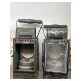 (2) Vintage German Lanterns