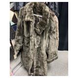 (2) Faux Fur Jackets with Vest