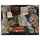 Costume Jewelry, Purse Hangers, Cosmetic Cases