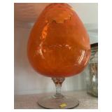 Large Art Glass Vase
