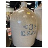 3 Gallon E. S. & B. Storage Crock